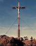 Kříž na vrcholu Roklanu